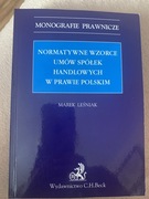 Normatywne wzorce umów spółek handlowych 