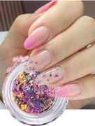 OZDOBY NAKLEJKI NA PAZNOKCIE MAŁE KWIATY 1 OPAKOWANIE