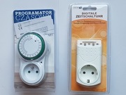 2 X Programator czasowy, Elektroniczny i mechanicz