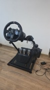 Kierownica Logitech G920+stelaż+akcesoryjna stacyjka