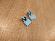 UNITRA Diora SSL korektor FS 032 042 nasadka klawisz przycisk 2 szt skaza