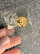 Chińska Panda złoto 1/20 oz Au 999 2015 w oryginalnej zgrzewce