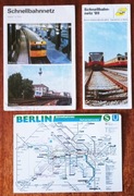Berlin - plan metra 1989/1990