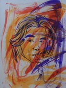 Abstrakcja 12 akwarela