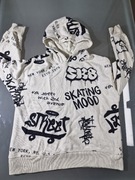 Zara Bluza z Kapturem Chłopięca Skating Mood Rozmiar 140