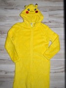 90^ pokemon pikachu strój przebranie piżama 9/10 Lat_ 134/140