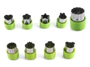 Duże Foremki Wykrawacze 9 el. do warzyw ciasta