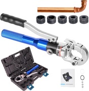 Zaciskarka Prasa Do Rur Miedzianych Stalowych 12-28mm 80 kN ok. 8 ton