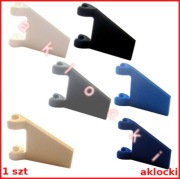 LEGO 44676 FLAGA 2x2 trapez biały czarny c.szary niebieski Tan c.niebieski 