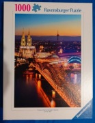 Puzzle Ravensburger Cologne by Night 1000el