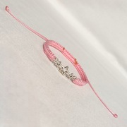 B510 Bransoletka Gwiazdy makrama pleciona Handmade Rękodzieło