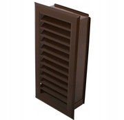 Kratka kominowa 120x240mm brązowa nowe
