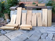 Drewno rustykalne dębowe