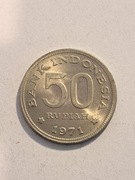 159. Moneta Indonezja 50 rupi 1971 rok 