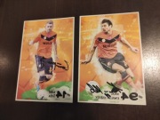 Autograf Cotra i Kowalski-Haberek Zagłębie Lubin 