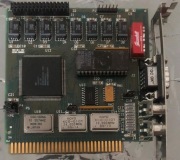 Karta ISA 8bit I/O Card | Octek EG-3000 EGA CGA DE-9 PIN - Karta Graficzna