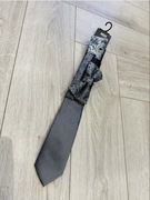 Krawat poszetka muszka zestaw renomowanej firmy Burton na prezent