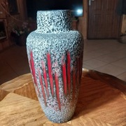 West germany ceramiczny-wazon zdobienie fat. Lawa