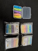 Zatyczki do uszu piankowe 5 par w opakowaniu Razem 5 opakowań
