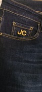 Jacob Cohen - Luxury Denim - Made in Italy - świetne granatowe spodnie