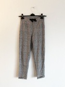 Eleganckie spodnie w kratę Pepitka H&M