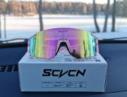 Okulary sportowe przeciwsłoneczne UV Unisex różowe /#32