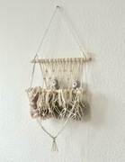 Hamak na zabawki półka ścienna makrama Boho