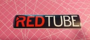 RED TUBE NAKLEJKA STICKERS