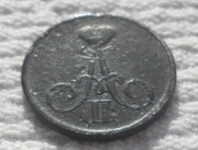 Aleksander II Holstein-Gottorp-Romanow Dienieżka 1/2 kopiejki 1859 BM Y#2.2