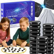 GRA MAGNETYCZNE KAMIENIE 60 szt KULKI STRATEGICZNA EDUKACYJNA KLOCKI MAGNES