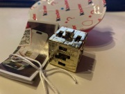 kinder joy minecraft figurka ZŁOTY BLOK