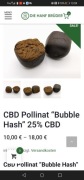 Haszysz Bubble 21 % cbd - 5 Gramów