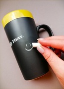 Duży kubek Lipton 475 ml - kredowy - UNIKAT