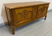 NISKA KOMODA LOUIS XV  DĄB STAN BDB TRANSPORT CAŁA POLSKA 