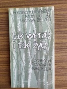 Tak wierzę i tak żyję, Ferdinand Krenzer, Manfred Lay, Michael Belzer, 1987