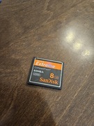 Karta pamieci Compact Flash 8GB SanDisk