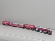 Lokomotywa spalinowa manewrowa i wagony pożarnicze straż pożarna