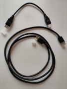 Wysokiej jakości kabel DisplayPort 2m oplot + gratis displayport 20cm