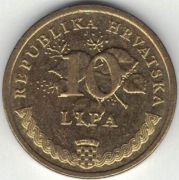 Chorwacja 10 lipa lip 2013 - 20 mm - nr 1