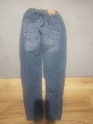 Spodnie Dżinsy Jeans dla dziecka granatowe RESERVED roz. 140 jak nowe