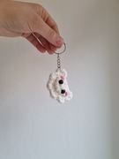 Brelok do kluczy pluszowy mini pierożek pieróg