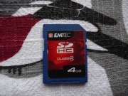 Karta pamięci SDHC Emtec 4 GB klasa 4