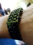 Zegarek Cyfrowy LED metalowy