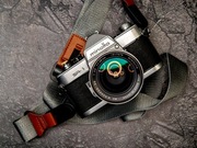 Minolta SR-1 + Rokkor 28 mm f 3.5 + pasek