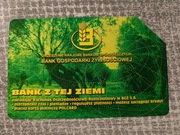 Karta telefoniczna bank z tej ziemi - BGŻ