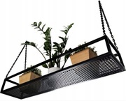 Nowoczesny kwietnik/półka sufitowa Loft 140cm
