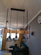 Lampa wisząca nad stół-styl loftowy- hand made 