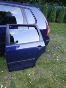 Drzwi polo 4 tylne lewe kolor granatowy LB5N