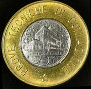 RRR-, KOLEKCJA PRÓB TŁOCZENIA, 2 złote 1994, Włochy, rzadkość-unikat !!