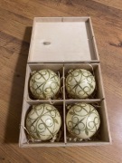 Santa bombki szklane 100 % hand made Polska